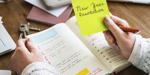 New Year's Resolutions List