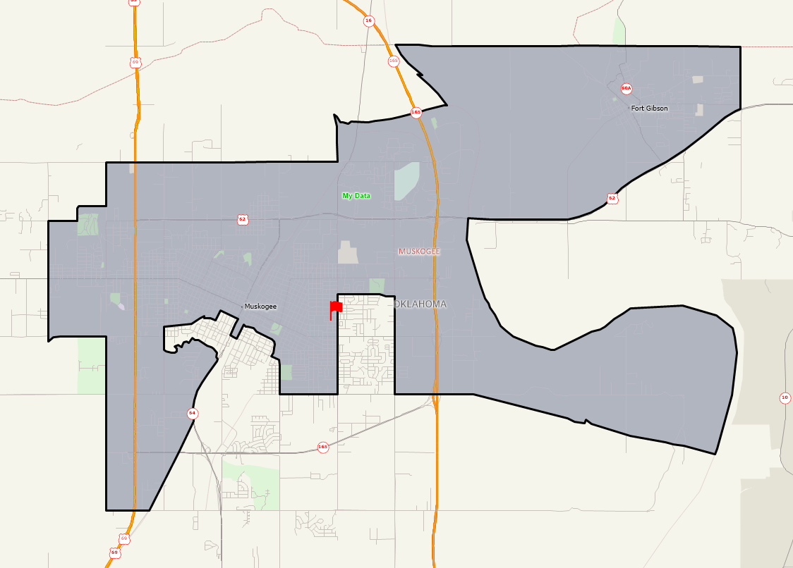 Underserved Areas in Muskogee