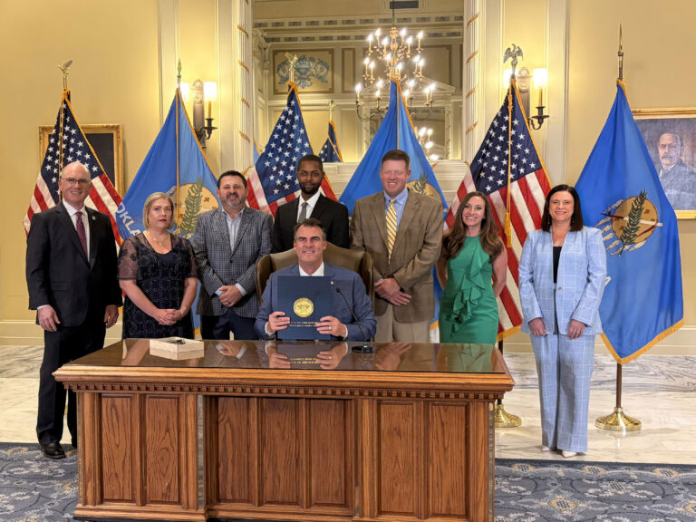 bill signing with the governor